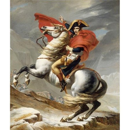 STOCKTREK IMAGES StockTrek Images PSTJPA100064MLARGE Digitally Restored Vector Painting of Napoleon Bonaparte On His Horse Poster Print; 25 x 30 - Large PSTJPA100064MLARGE